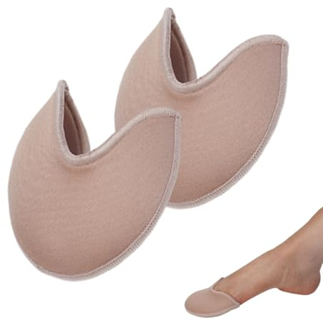 AOEVUIR 1 Paar Ballettschuh Zehenpolster, gestrickte Stoff Zehenkappenabdeckung, Ballett Tanz Spitzenzehen Beutelpolster, Ballettschuh Überzüge für Spitzenschuhe Ballettschuhe