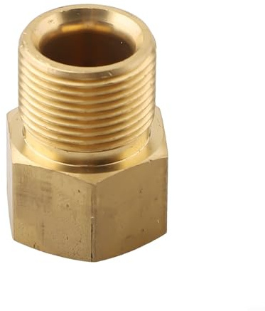 Adaptateur de nettoyeur haute pression M22 15 mm mâle vers femelle 14 mm pour tuyaux haute pression