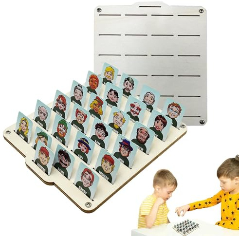 Ratet Mal, Wer Ich Bin, Brettspiel – Hochwertiges, Pädagogisches, Interaktives Kartenspielzeug Für Eltern Und Kinder, Zwei-Spieler-Kampfset | Klassische Familienaktivität Mit Logischer Denkentwicklung