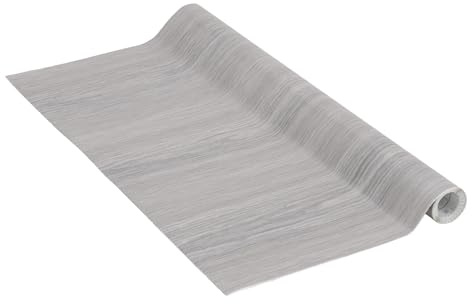 Klebefolie Perfect Fix® Kiefer Grau, Holzfolie, Dekofolie, Möbelfolie, Tapeten, selbstklebende Folie, ohne Phthalate, keine Luftblasen, Natur-Holzoptik, 45cm x 2m, Stärke: 0,15 mm, Venilia 53339
