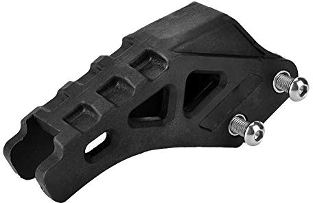 Qiilu Guía de cadena de motocicleta, Guía de cadena de plástico universal para 420 428 520 525 530 50 110 125 250 Bicicleta Motocicleta