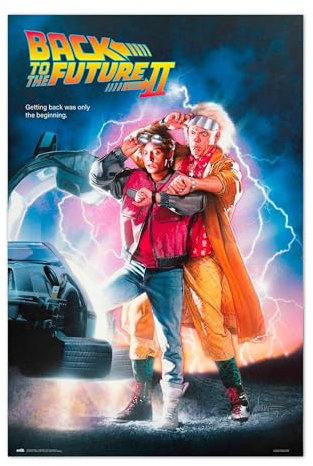 Grupo Erik - Poster Retour Vers Le Futur 2 - Deco Maison, Decoration Murale, Affiche Décorative
