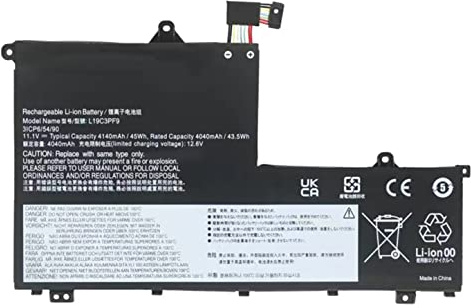 ASKC L19M3PF9 L19C3PF9 Laptop Akku für Lenovo ThinkBook 15-IML 15-IIL 14-IML 14-IIL Series L19M3PF1 L19M3PF2 L19D3PF2 L19L3PF1 L19D3PF1 L19L3PF8 11.1V 45Wh