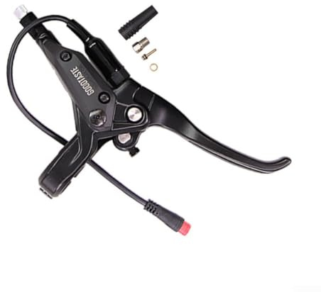 Lioaeust E-Bike Bremshebel, GT03 Poweroff-Öl, 2-polig, links/rechts, Ersatzzubehör für 22,2 mm Einbauöffnung (B)