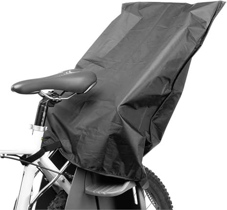 Wasserdichter Regenschutz, UV-beständiger Fahrrad-Kindersitz-Regenschutz, Oxford-Gewebe, Fahrrad-Kindersitz-Regenschutz, staubdicht, winddicht, für hintere Kinderfahrradsitze, Standard-hohe