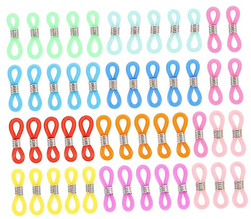 OSALADI 50pezzi Antiscivolo Silicone Per Per Montature Accessori Per e Attività Outdoor Compatibili