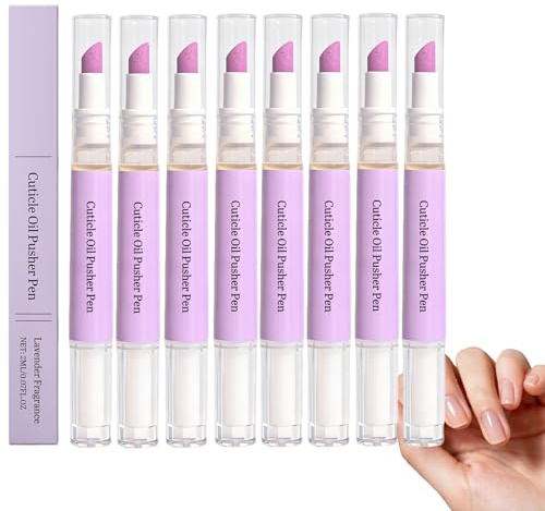 2 en 1 aceite para cutículas, lápiz nutritivo para el cuidado de la cutícula con vitamina E, crema hidratante portátil para cutículas de viaje, herramienta suave para el cuidado de las cutículas para