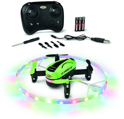 Carson X4 Quadcopter Yairo 2.4 GHz 100% RTF – 100% pronto al volo, quadricottero RC radiocomandato, incluse batterie e radiocomando, quadricottero per bambini, giocattolo.