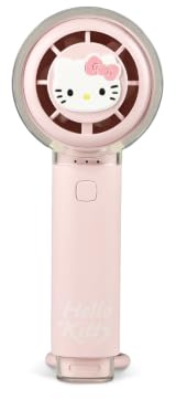 OTL Technologies VENTILADOR DE MANO SILENCIOSO HELLO KITTY CON BATERÍA RECARGABLE USB-C Y TRES VELOCIDADES