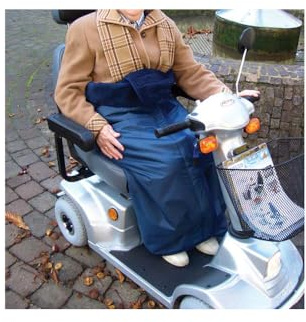 Wickeldecke für Rollstühle XXL