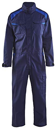 Blakläder 605418008985C56 Arbeitsoverall für Industrie, Gr. C56, Marineblau/Blau