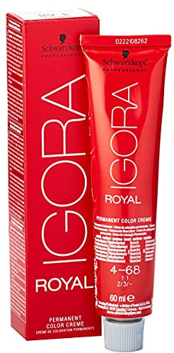 Schwarzkopf IGORA Royal Premium-Haarfarbe 4-68 mittelbraun schoko rot, 1er Pack (1 x 60 g)