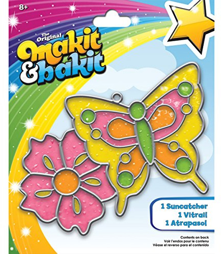 ColorBok Kit Butterfly Flower Makit Bakit Suncatcher
