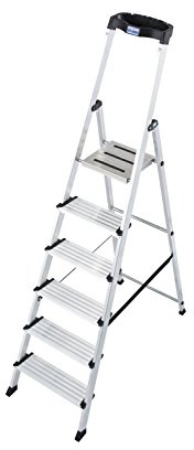 KRAUSE Stehleiter Sepuro, 6 Stufen, 127242