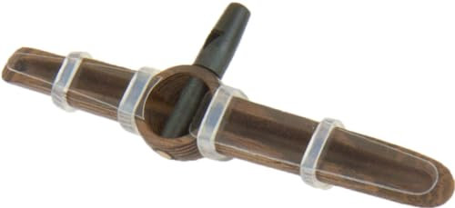 Weisskirchen Edelholzmundblatter mit Mauspfeife, geeignet für die Jagd oder Tierbeobachtung von Rehwild Füchsen und Raubwild, Wildlocker, Lockinstrument