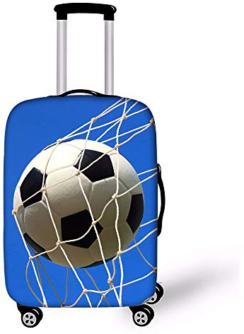 Elastische Kofferhülle Kofferschutzhülle, Treer Reisekoffer Kofferbezug Gepäck Cover Protektor Waschbar Anti-Kratzer Staubdicht Reisekoffer Hülle Cover (Blauer Himmel,L(26-28in))