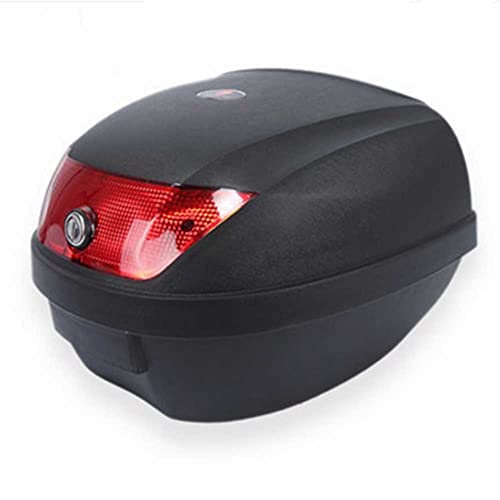 Topcase Motorradkoffer Motorrad Topcase Tasche Universal 3. 2l / 42l. Motorrad Extra Großen Kofferraum for 2 Helm Motorradbeutel Pannier Zurück Gepäck