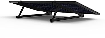 Handelskönig Flachdachhalterung Black für Solarmodul zur Montage auf Flachdach - Montageset für PV Modul Halterung 18° - 30°
