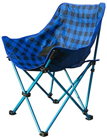 MOBAAK Campingstuhl Klappstuhl Tragbarer, Ultraleichter, Kompakter, Zusammenklappbarer Campingrucksack Mit Kapazität, Kompakter, Leichter Klappstuhl Strandstuhl Camping Stuhl