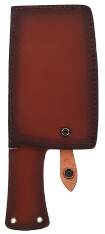 Zerodeko Funda Para Cuchillos De Cuero Artificial Ajustable Para Cocina, Protección Resistente Oxidación, Cubierta Para Cuchillos De Corte, Adecuado Para Viajes y Uso Doméstico