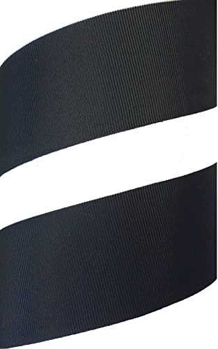 2,5 m Ripsband 40 mm schwarz
