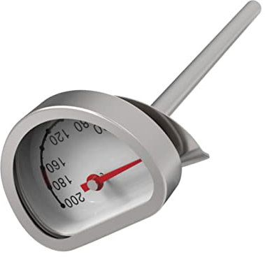 COLLBATH Küchen Thermometer Aus Präzises Öl Lebensmittelthermometer Hochtemperaturbeständig Batteriefrei Für Frittieren Und Grillen