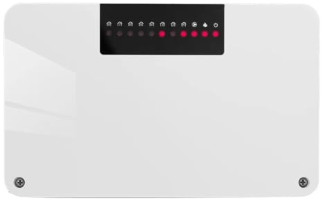Breeshy Beok Zone Heating Hub Wireless A 8 Canali di Riscaldamento Centralizzato Termostato Intelligente per Caldaia A Gas Attuatore per Pavimento Ad Acqua