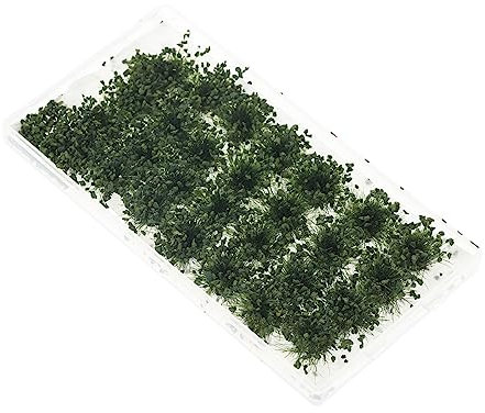 KOCKSHION Miniatura De Vegetación Artificial para Jardín Adorno De Arbustos para Maquetas y Paisajes Decoración De Mesa De Arena Paisaje y Ferrocarriles Modelos