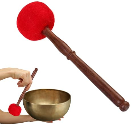 Bastone da Sonora Strumenti Musicali Per Il Bilanciamento Dei Chakra | Battente In Legno Per Sonora Pulizia Energetica, Mindfulness, Pace