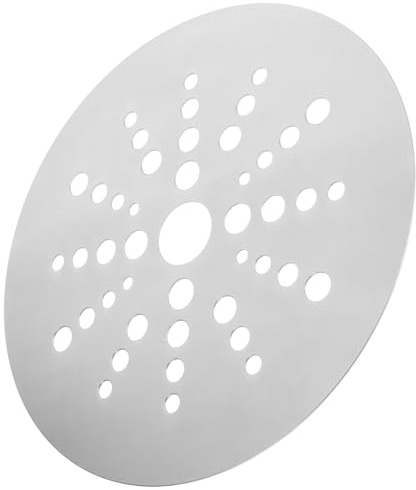 Lurrose Diffuseur de Chaleur Acier Inoxydable pour Plaque de Cuisson Induction Plaque Conductrice Compatible Casseroles Cocottes et Pots Transfert Thermique Rapide et Uniforme