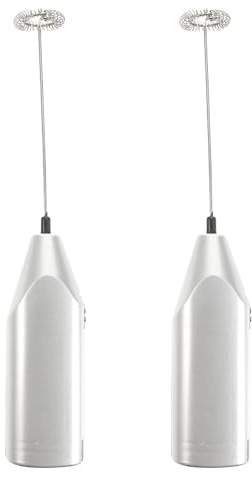 Healeved 2 Stück Haarcreme-Automatikmixer Farbmixer Färben Friseur Friseur Färben Rührer Handwerkzeug Salonwerkzeug - Batterie nicht im Lieferumfang enthalten