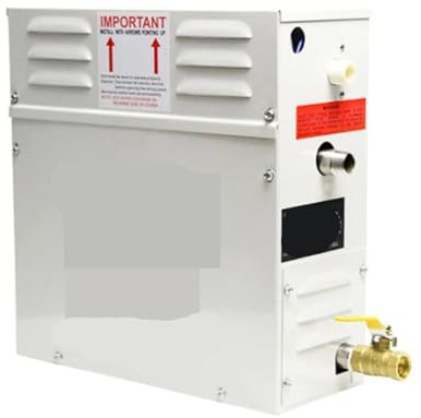 Home Sauna, Steam Generator for Shower Home Machine Sauna Equipment Bath SPA with Digital Controller Smooth Steam(9k38)