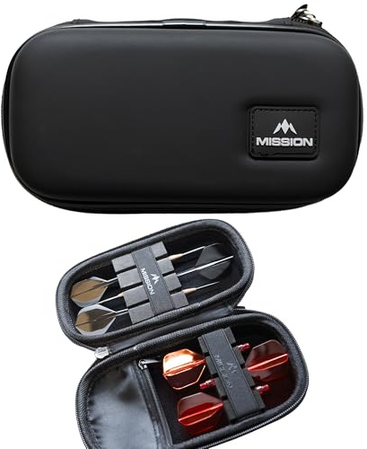 Mission Darts | Force 90 Dart Case | EVA Moulded Wallet | Slim.