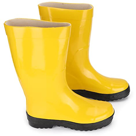 Yinhing Boots Impact Puncture Shielding Rubber Shoes for Men and Women Size 42 Ideal for Firefighters Industrial Workers and Hazardous Environments (40)