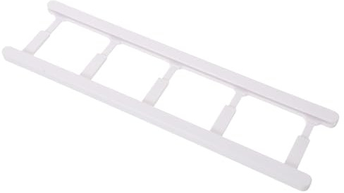 DECORNIJIA Porte-Capsules de Café Mural Adhésif en Plastique Support Horizontal pour Capsules Expresso Rangement Vertical Gain de Place Cuisine et Bureau Organisateur Pratique et Compact