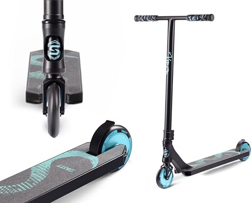 SKITT Stunt Scooter - Venom | Hochleistungs ABEC-9 Lager | Leichter Aluminiumrahmen | 360° Lenker für Freestyle
