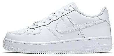NIKE Air Force 1 (Gs), Zapatillas Unisex niños, Blanco, 36 EU