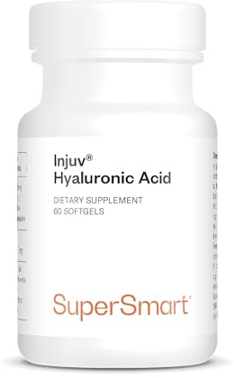 Injuv® Hyaluronsäure - Anti-Aging und Anti-Falten - Hilft, SuperSmart | feine Linien zu glätten, Hautunregelmäßigkeiten zu verbergen und Gelenke zu hydratisieren - 100% natürlich