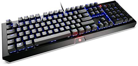 BoostBoxx Belial - mechanische Gaming-Tastatur mit LED-Beleuchtung | RGB | schwarz | QWERTZ-Tastenlayout | Anti-Ghosting
