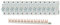 Hager Set 12x LS Schalter 1-polig MBN116 + 1x Phasenschiene 1-polig KDN163A