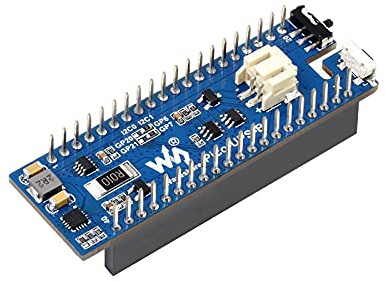 Uninterruptible Power Supply（UPS) Module Compatible with Raspberry Pi Pico Li-po Battery Stackable Design Monitoring Battery Via I2C
