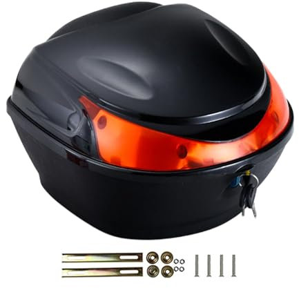 Harilla Coffre de, boîte de Rangement arrière de, Coffre de vélo électrique pour Le Rangement des vêtements d'équitation en Plein air, B