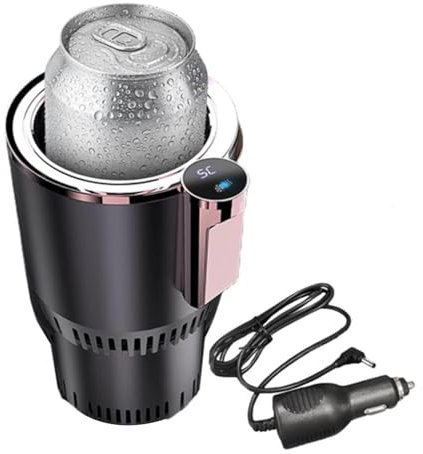 Chauffe-eau de voiture – Chauffe-eau portable 12 V pour voiture, bouilloire électrique de voyage | Chauffe-eau de voiture compact, pot de chauffage de voiture léger, tasse d'ébullition d'eau pour eau