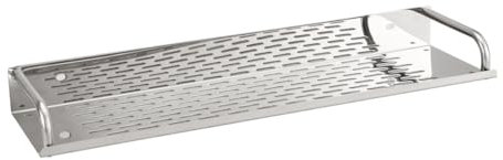 MAGICLULU Badezimmer-aufbewahrungsregal 40 Cm Edelstahl Ohne Bohren Wandregale Für Badezimmer