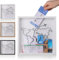 MUXIUNT Adventure Archive Travel Memory Keepsake Life in a Box Frame with Non-Marking Nail for Travel Gifts Essentials, 8&12In Travel Collection Shadow Box Frame Display Case for Ticket Photo Postcard