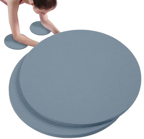 Cuscinetti da allenamento per pavimento, yoga, punti ginocchia, rotondi, pieghevoli, spessi, traspiranti, per yoga, assorbono gli urti e gli per il fitness, per casa, viaggi, studio