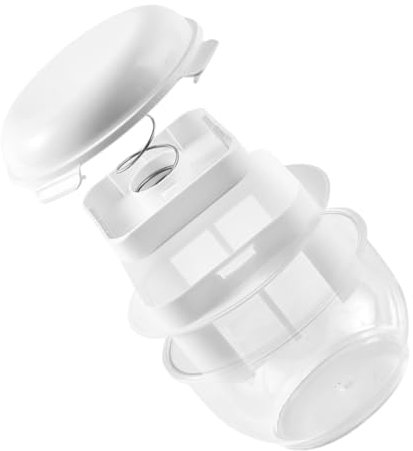 Healifty Passoire à Yaourt Maison Ronde 1,5l Maille Fine Plastique Blanc Filtrage Lactosérum Fabrication Yaourt Fromage la Cuisine Ménagère