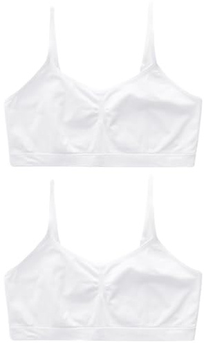NEXT Mädchen Nahtlose Crop-Tops 2er-Pack