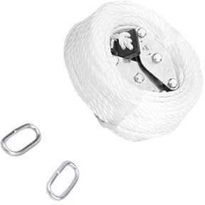 Zambuph Lifting Pulley Set 180kg Winch Cargo Lifting Pulley Set Steel Winch Labor Saving Tool Wear Resistant 180kg Cargo Labor Saving