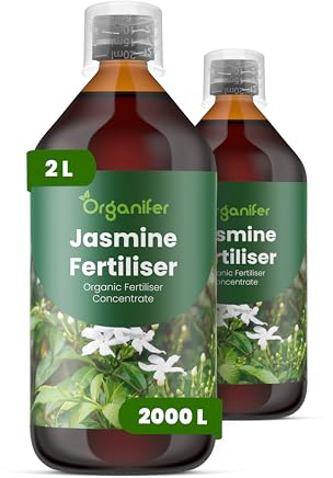 Engrais liquide organique 2x1L pour Jasmin – plantes robustes et racines fortes – Organifer